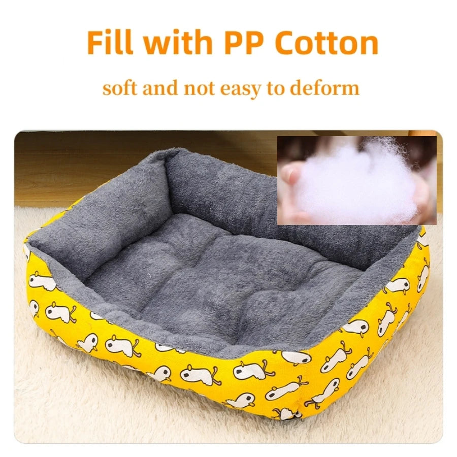 Printed Fiber Dog & Cat Bed Mat