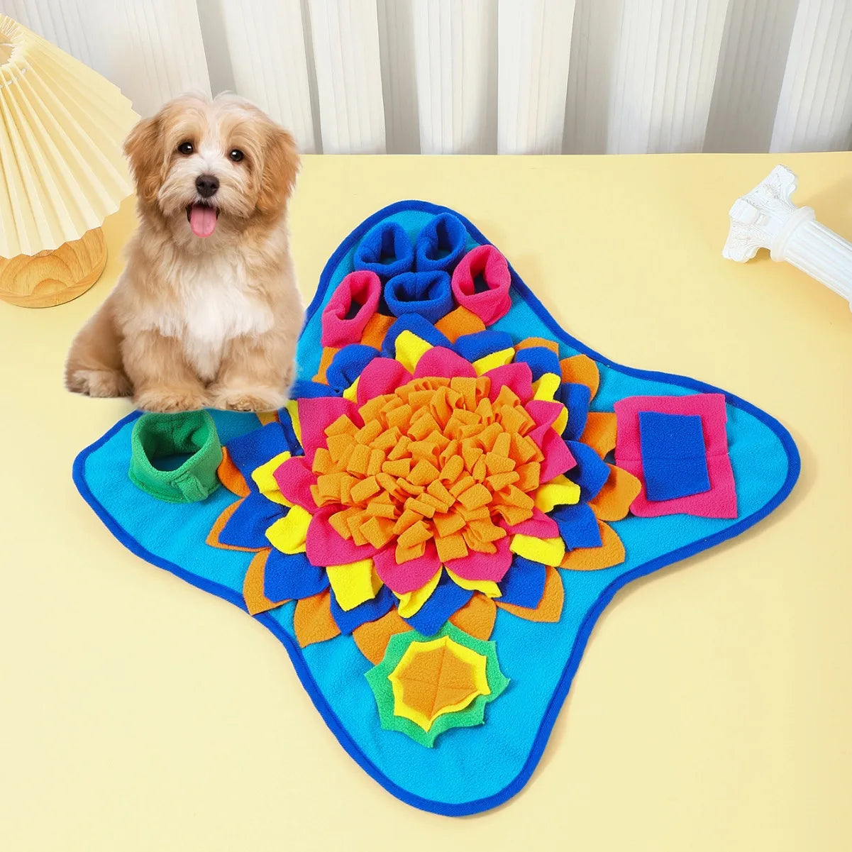 Interactive Fleece Dog Toy