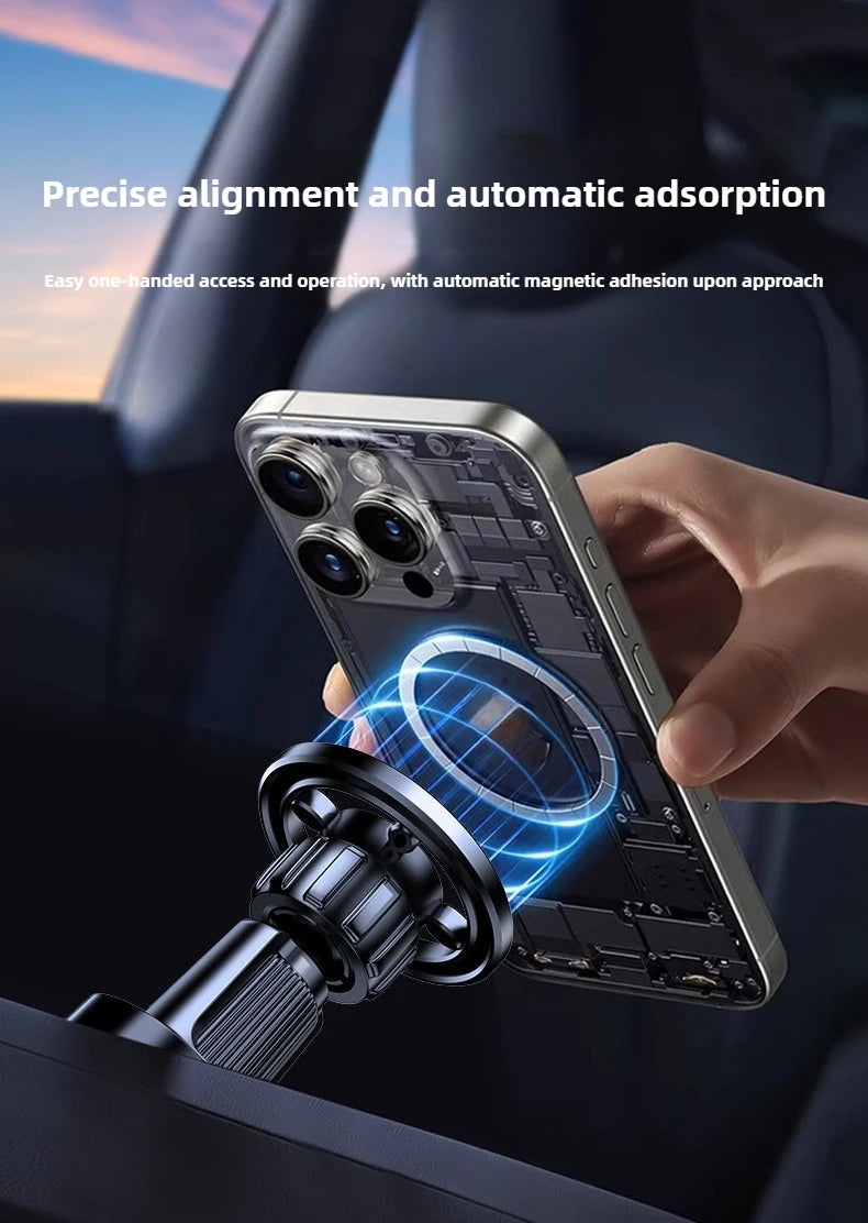 360° Air Vent Mount for iPhone, Samsung & Xiaomi Magnetic Car Phone Holder