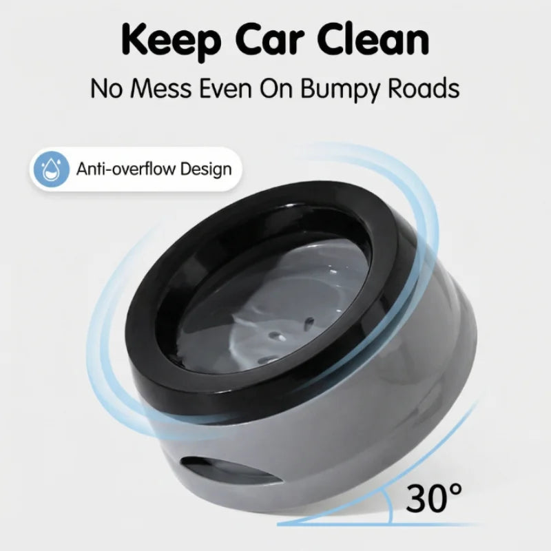 Anti-Splash Dog & Cat Drinking Bowl