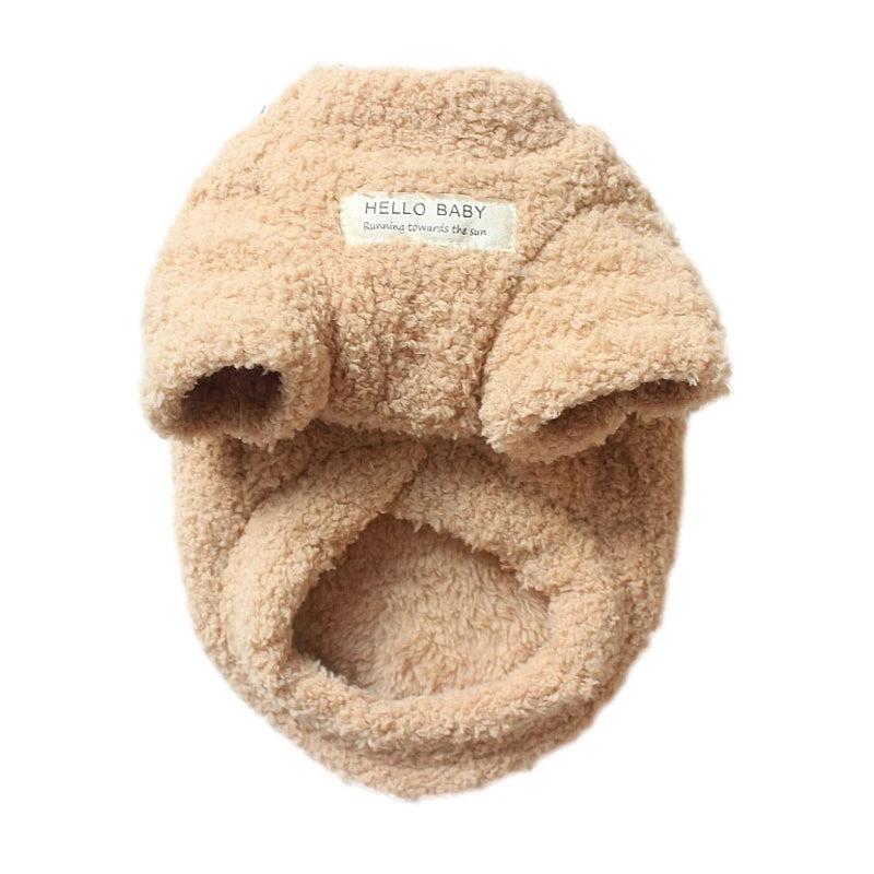 Plush Winter Dog Coat