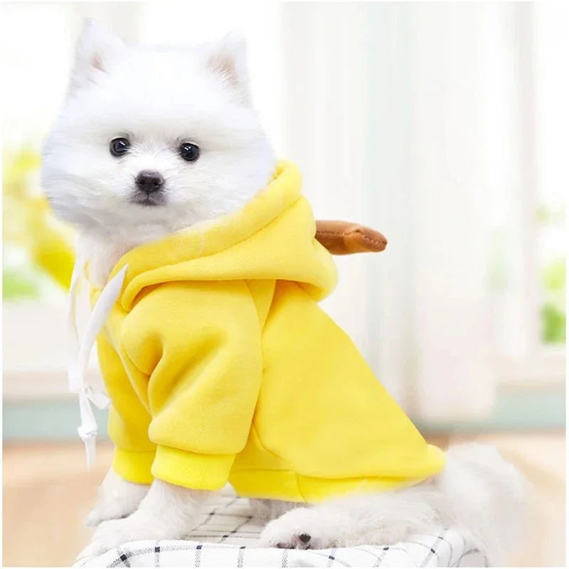 Polyester Dog Hoodie Sweater