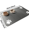 Absorbent Pet Feeding Mat for Dogs & Cats