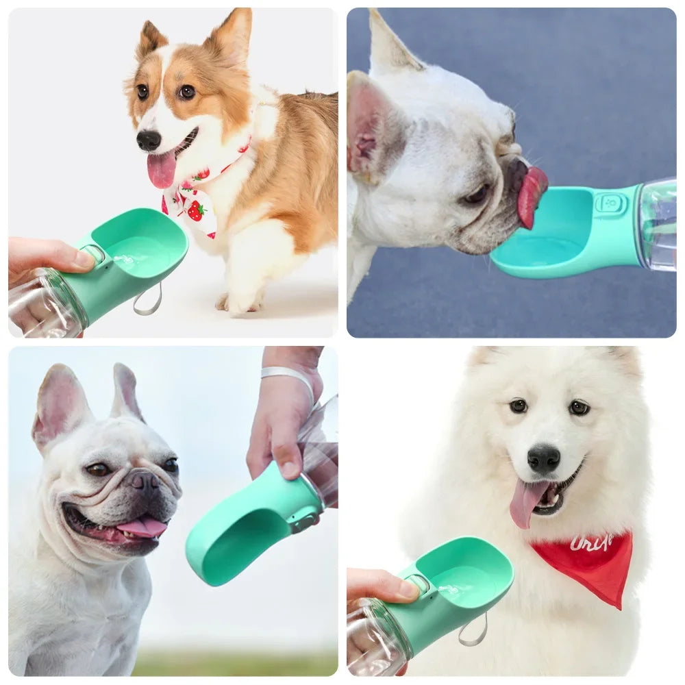 Dog Water BottleS For Pet Dogs Cats Water Feeder Bowls Outdoor Travel Leakproof Puppy Drinking Container Pug Chihuahua Labrador