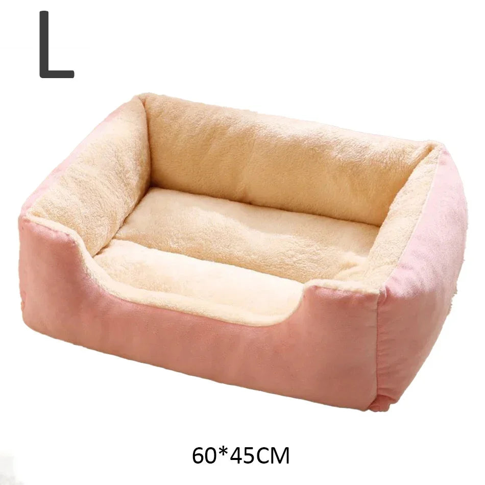 Soft Plush Cat Bed Warm Breathable Sleeping Mat for Indoor Cats