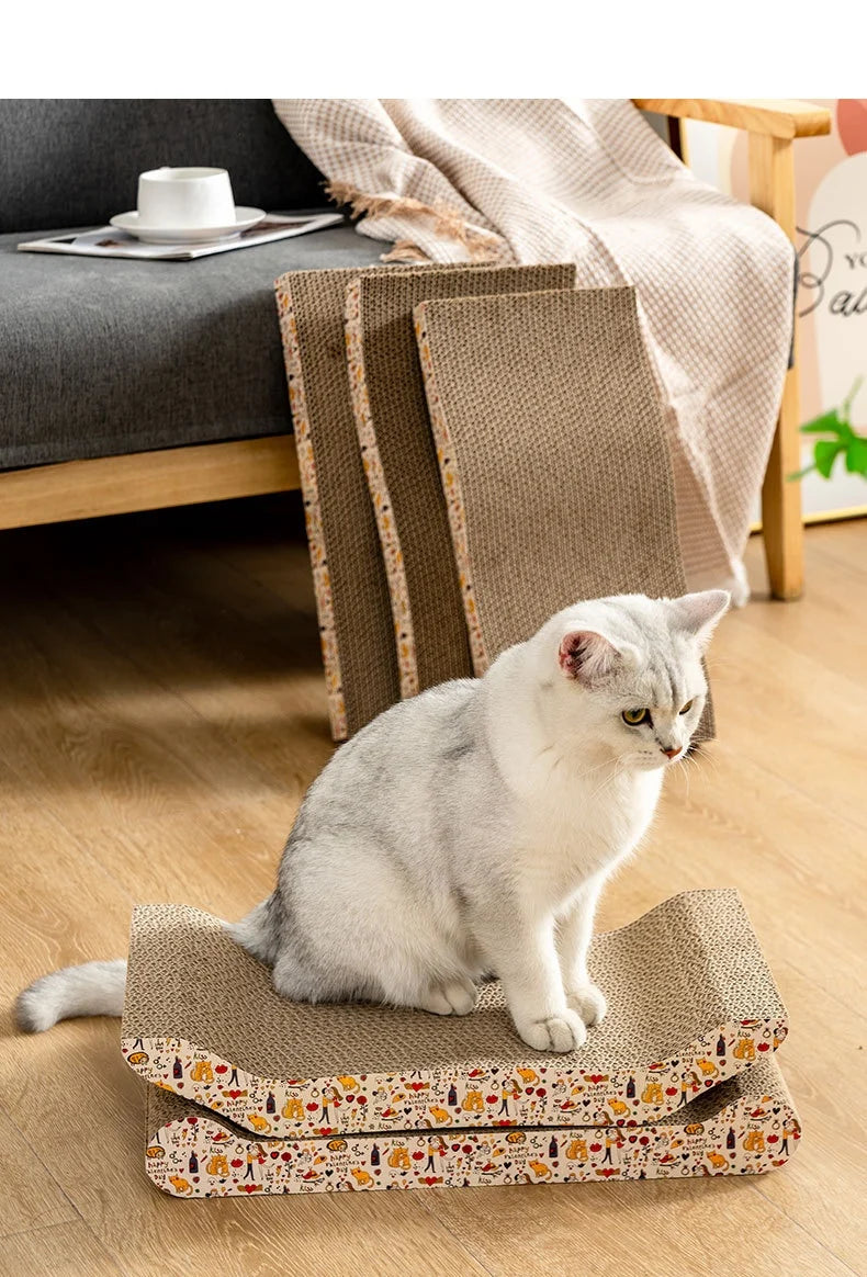 Plastic Corrugated Cat Scratcher