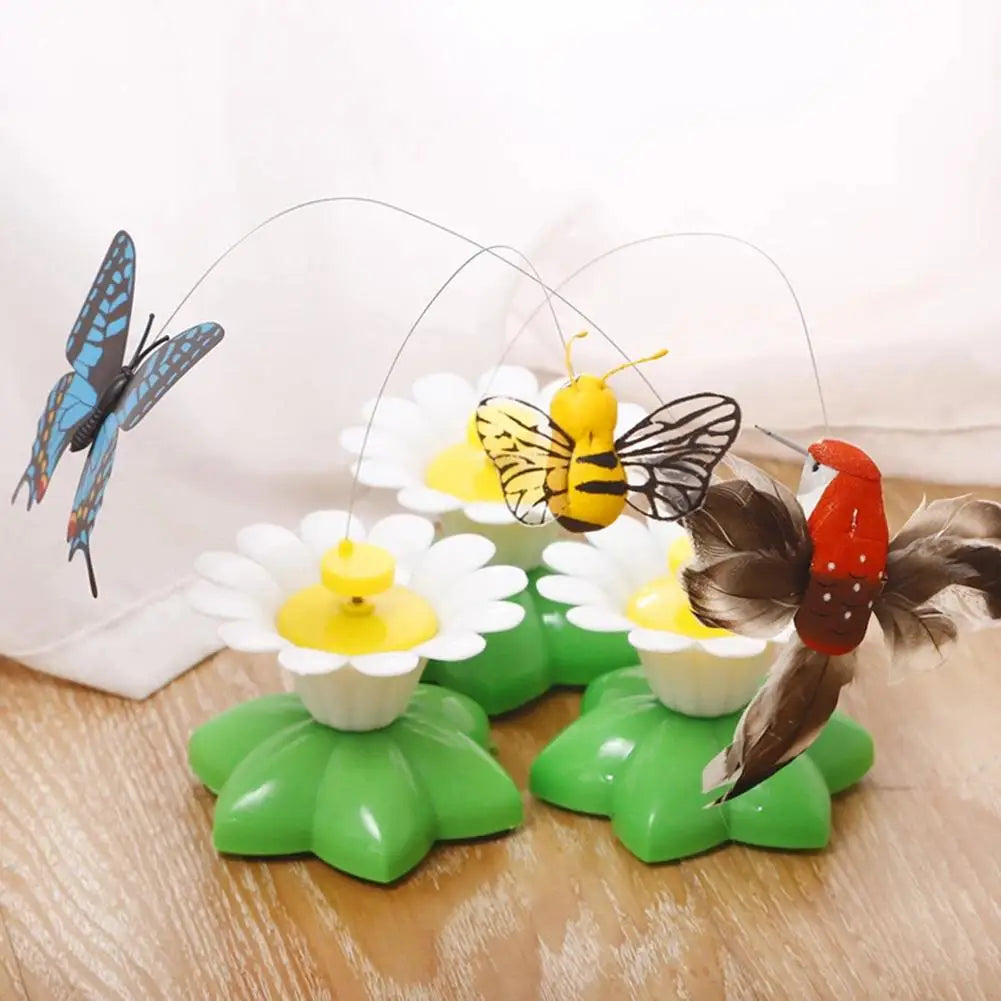 Automatic Rotating Butterfly Cat Toy