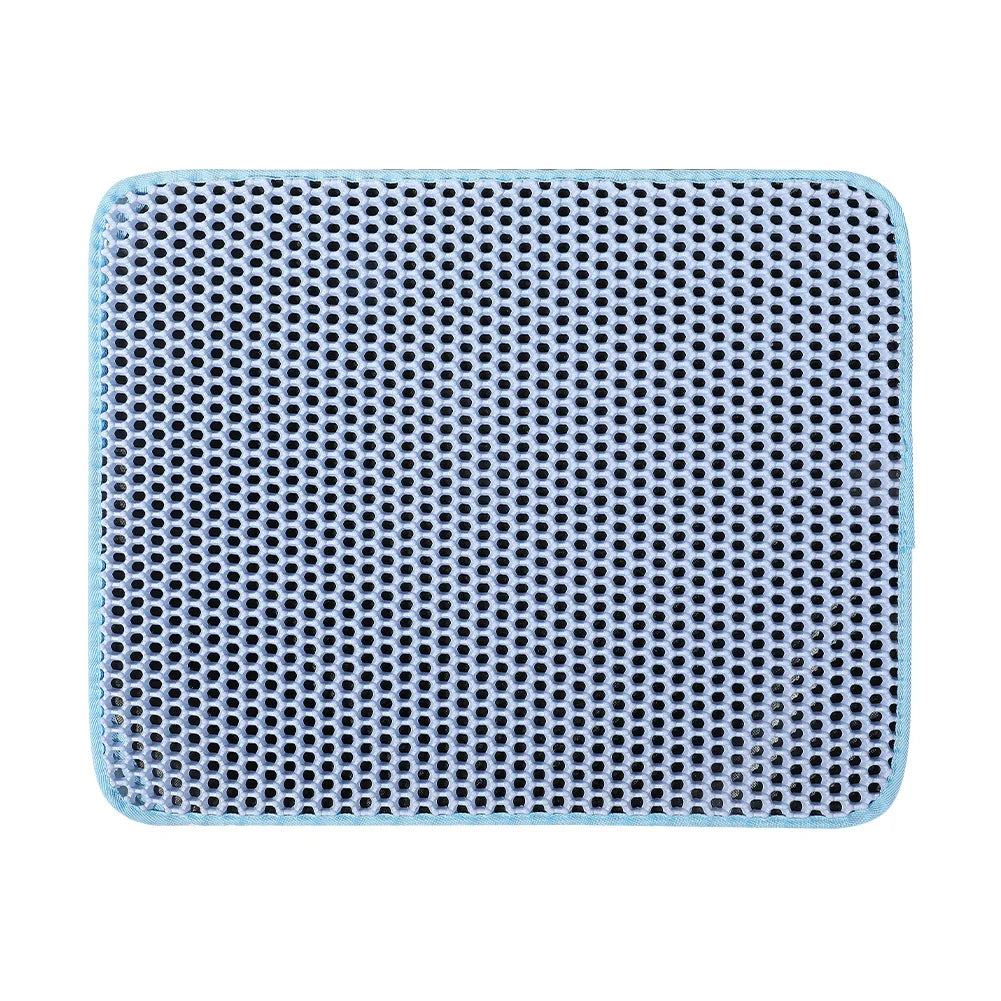 Waterproof Cat Litter Mat EVA Trapping Pad for Clean Floors Cats