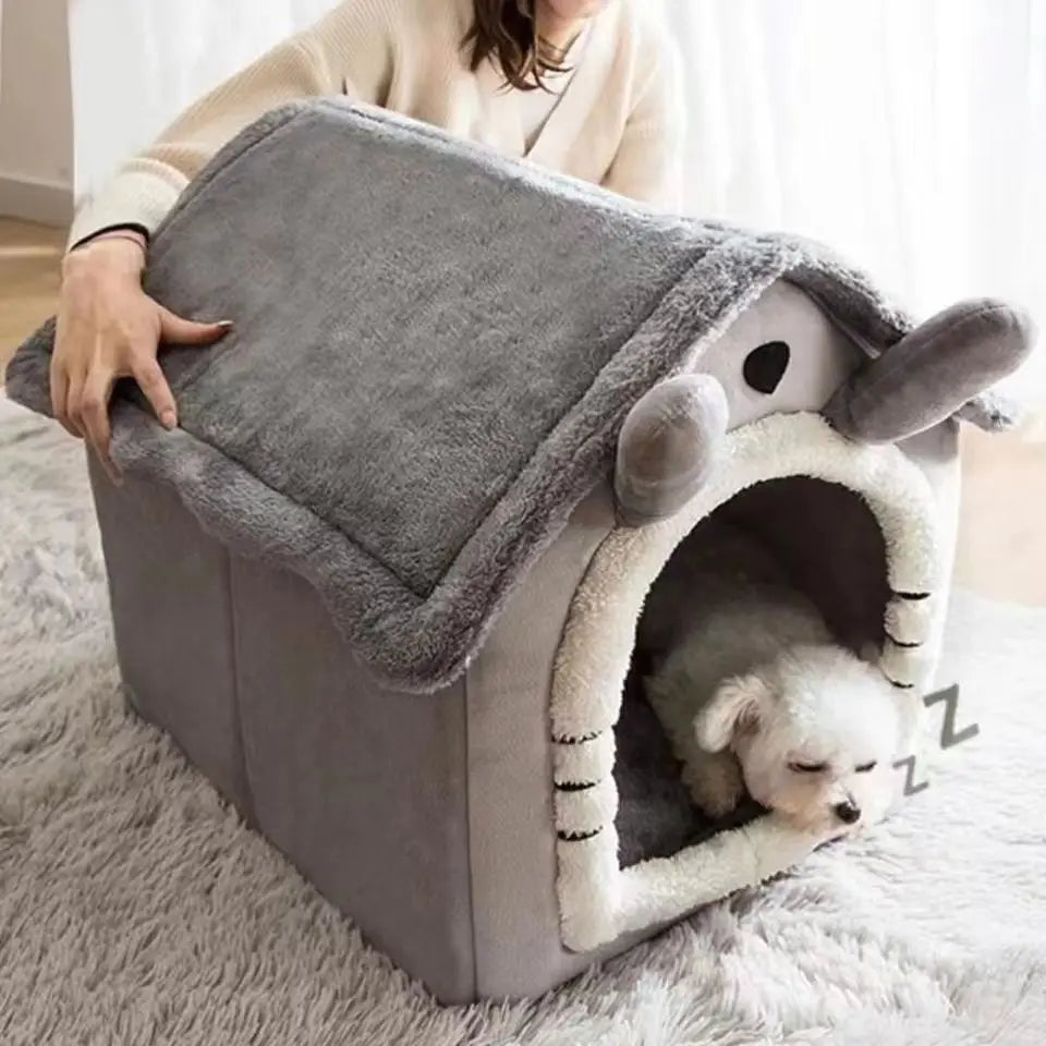 Cozy Indoor Cat House Comfortable Pet Shelter for Cats and Kittens