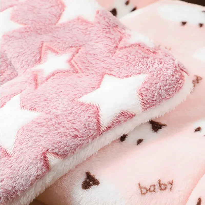 Soft Plush Cat Bed Cozy Washable Sleeping Cushion for Indoor Cats