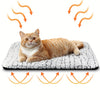Soft Plush Cat Bed Mat Washable Sleeping Cushion for Indoor Cats
