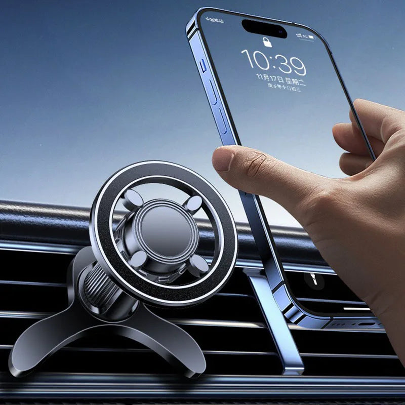 360° Air Vent Mount for iPhone, Samsung & Xiaomi Magnetic Car Phone Holder