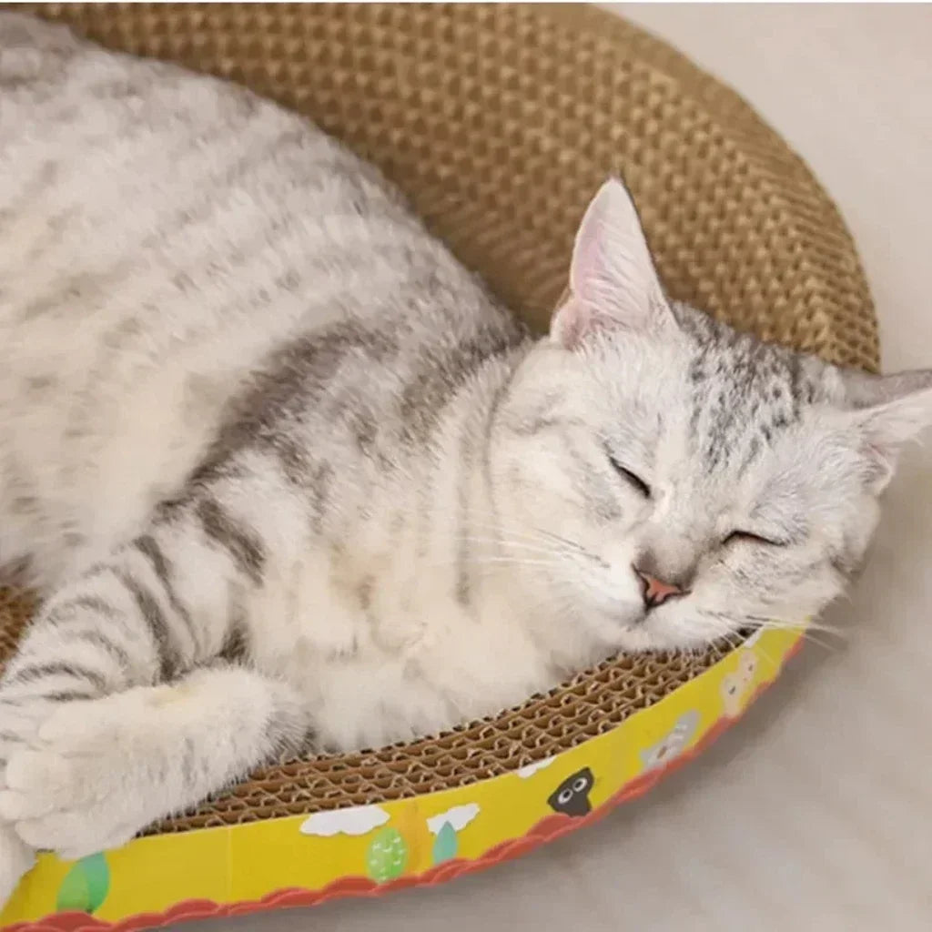 Multi-Purpose Cardboard Cat Scratcher