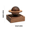 Wooden Scent Diffuser Jupiter Shape Home Decor Fresh Air Dorm Room