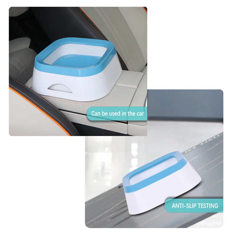 Anti-splash Water Bowl For Dogs 1L Large Capacity Drinker Drinking Bowls Dog