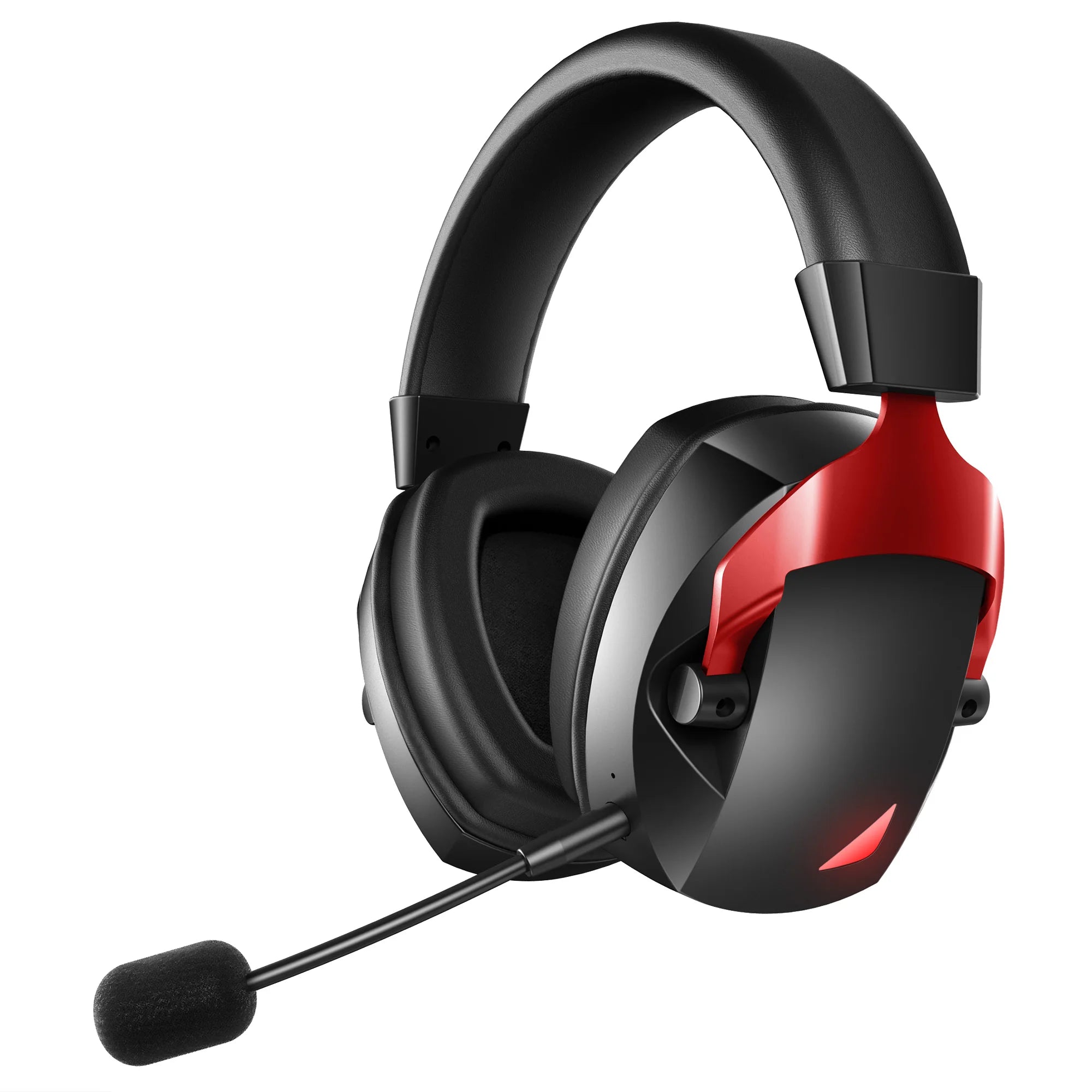 Wireless Gaming Headset with Detachable Noise Cancelling Microphone