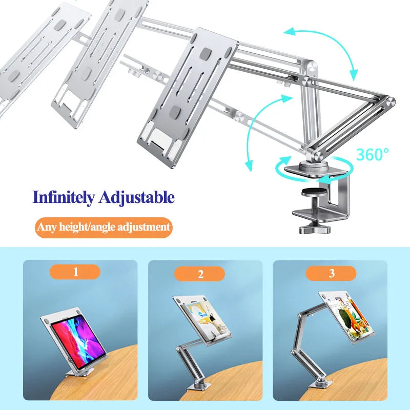 Multi-Purpose Laptop Tablet Desktop Stand