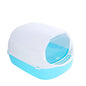 Kitty Sandbox Cat Litter Box Semi-enclosed Splashproof Cat Tray