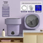 Portable Folding Washing Machine Home Use Integrated 11L Large Capacity Bras Pants Stockings Mini Washing Machine