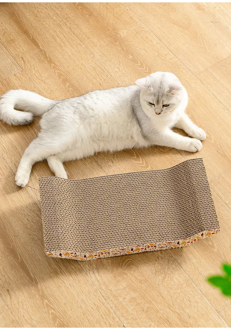 Plastic Corrugated Cat Scratcher