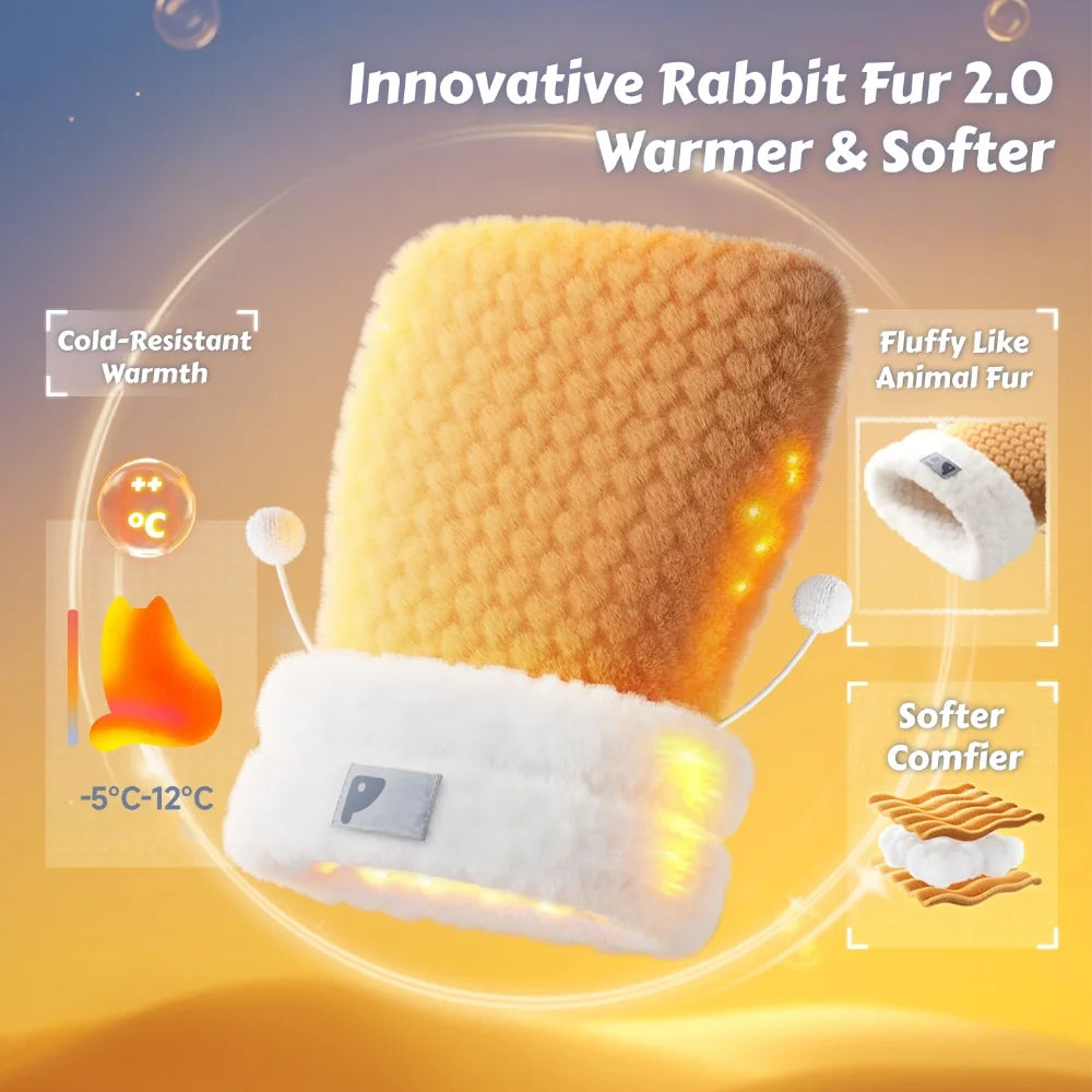 Enclosed Plush Cat Bed with Burrow Entry