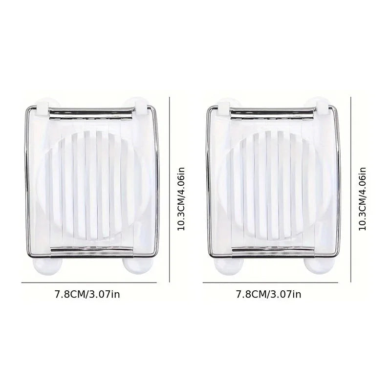 Egg Slicer Various Multi Functional Stainless Steel Egg Slicers Can Cut Soft Food for Practical Quick Household Kitchen Tools