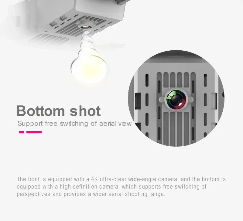 E88 Pro WIFI FPV Drone Wide Angle HD 4K/1080P Camera