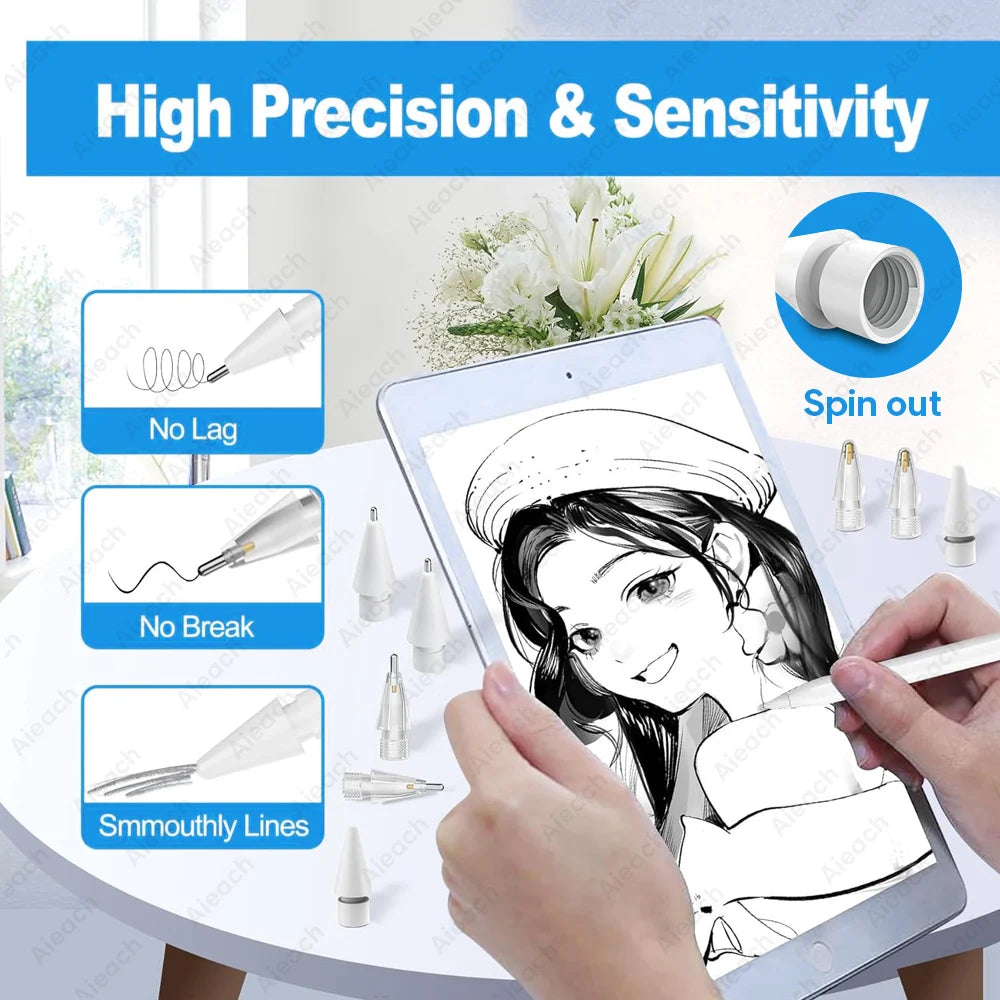 Double Layer Tip For Apple Pencil Pen Nib For Apple Pencil