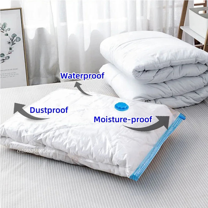 3/5PCS Vacuum Storage Bags for Clothes & Bedding