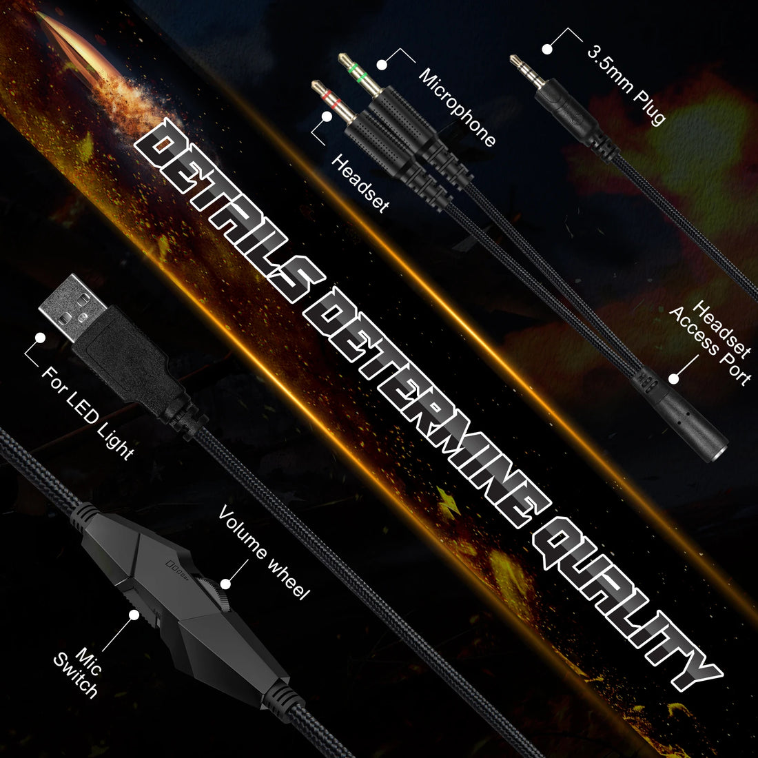 Onikuma Professional Gaming Headphone