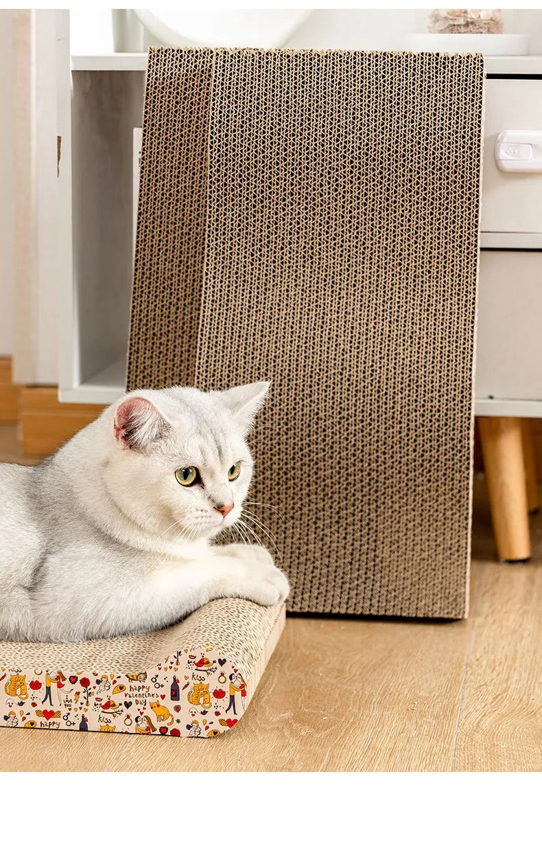 Plastic Corrugated Cat Scratcher