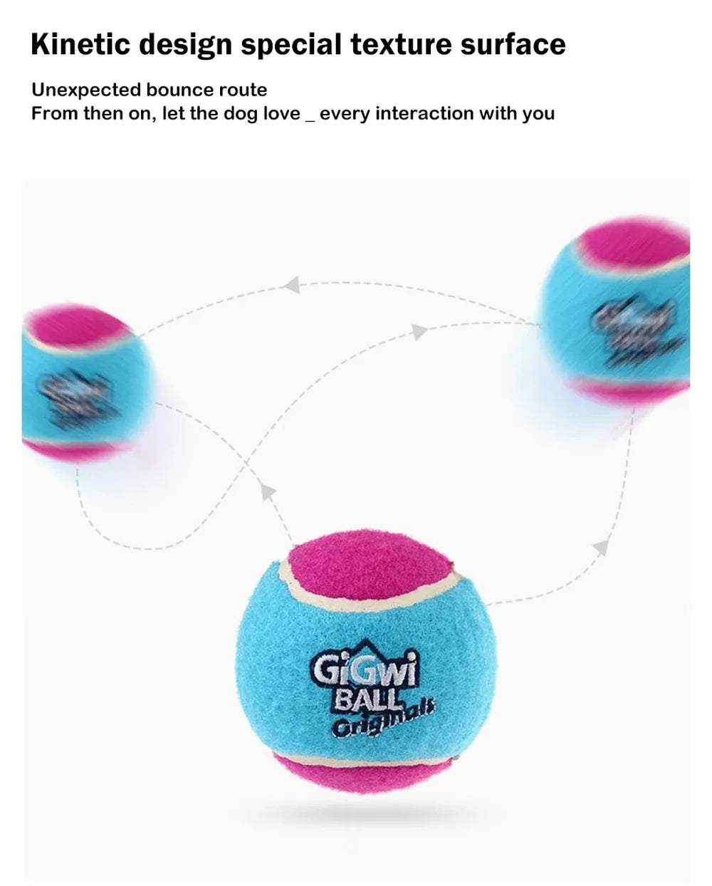 Rubber Squeaky Dog Ball