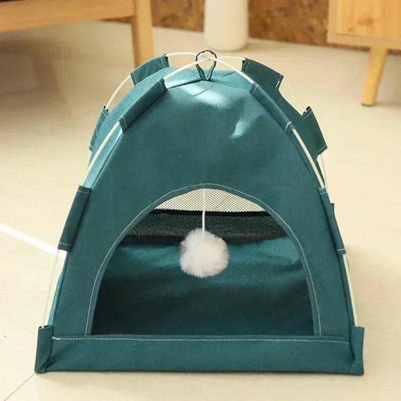 Indoor Cat Cave Bed Warm Pet House for Cats Small Dogs