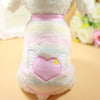 Fleece Dog Hoodie Vest