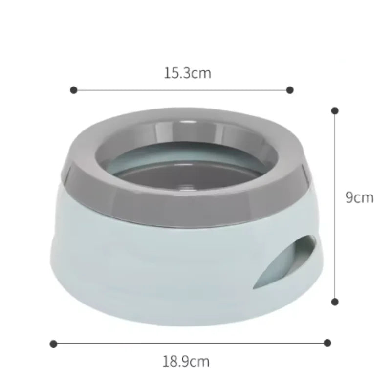 Anti-Splash Dog & Cat Drinking Bowl