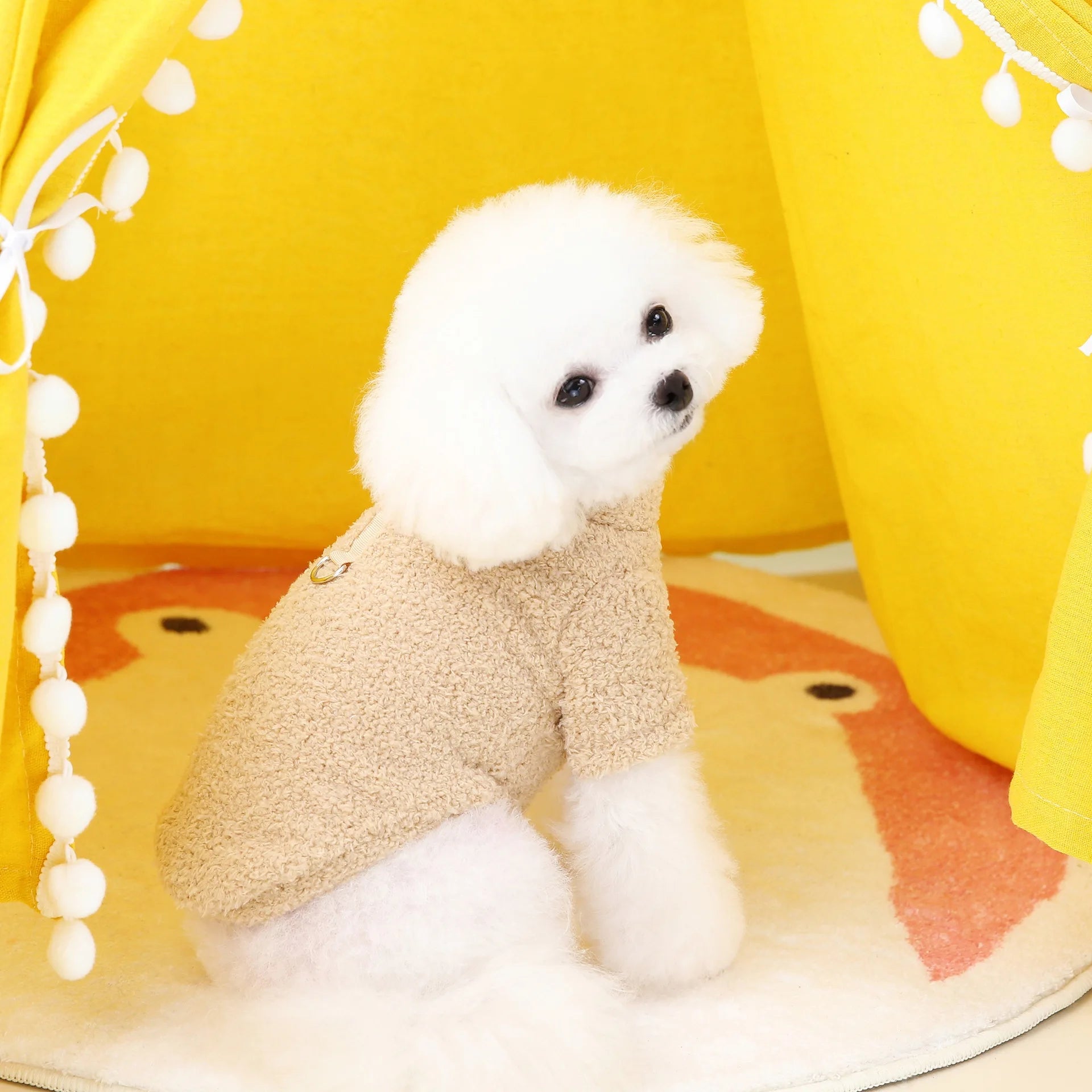 Plush Winter Dog Coat