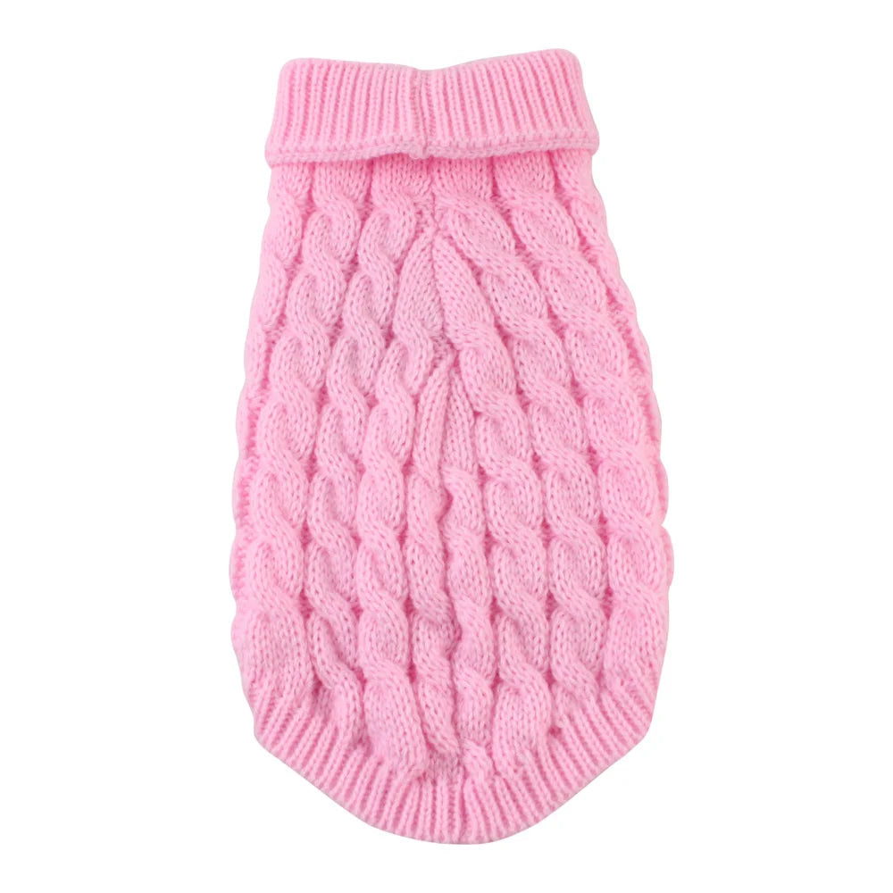 Classic Knit Dog Sweater