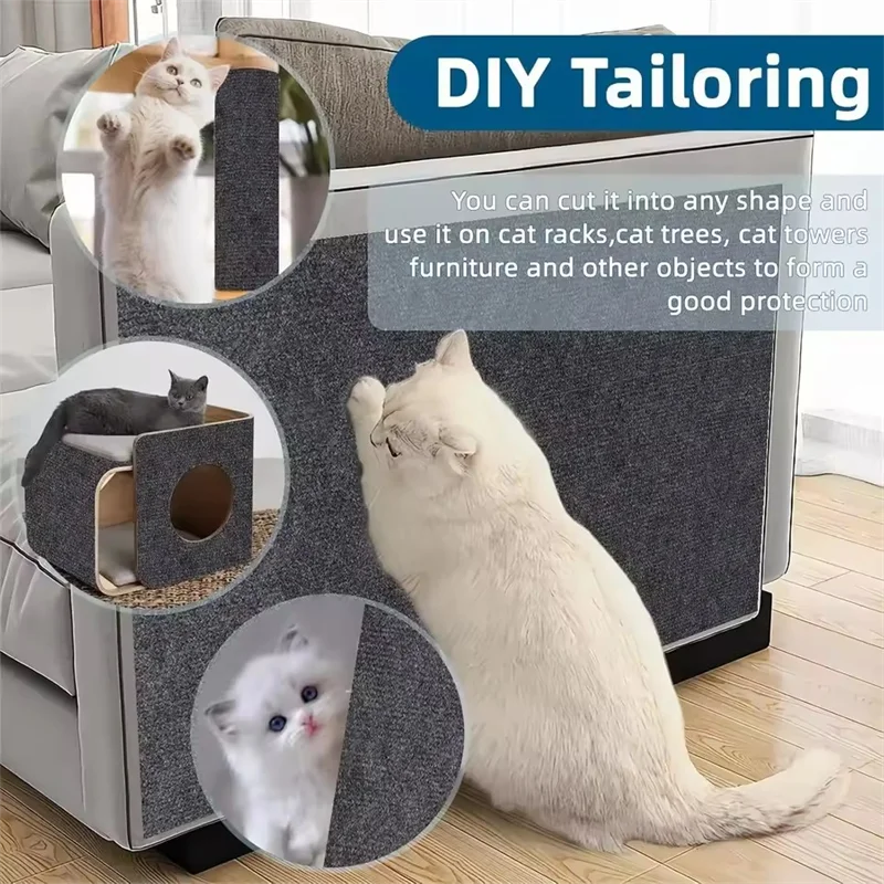 Durable Cardboard Cat Scratching Pad & Scratch Board for Indoor Cats