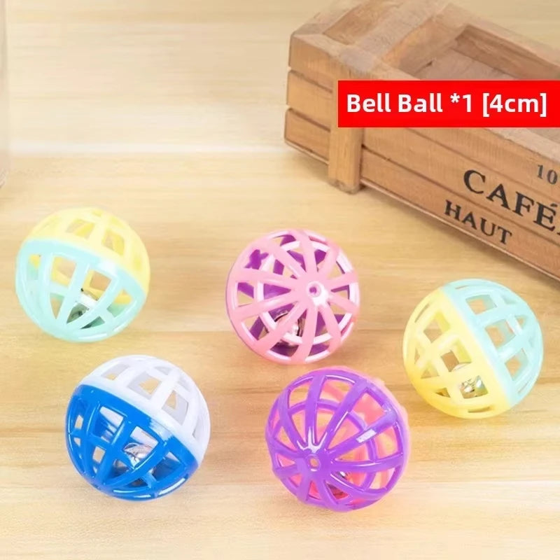 Interactive Cat Puzzle Toy & Ball Playhouse