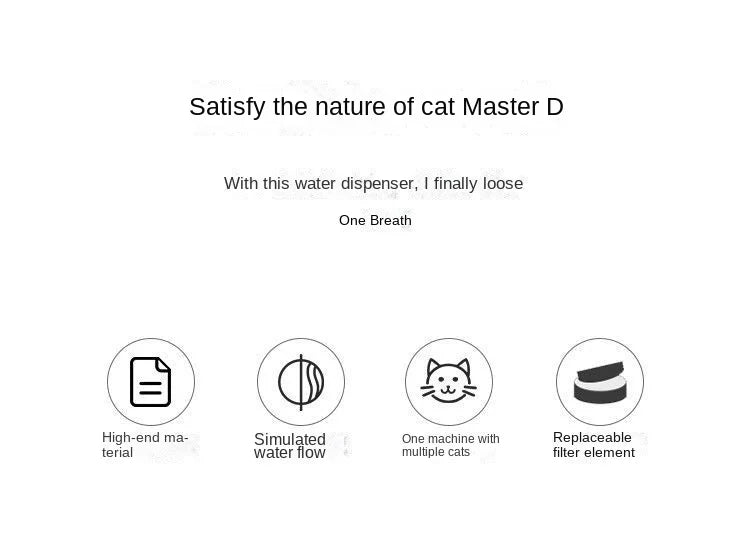 1.2L Automatic Pet Water Dispenser
