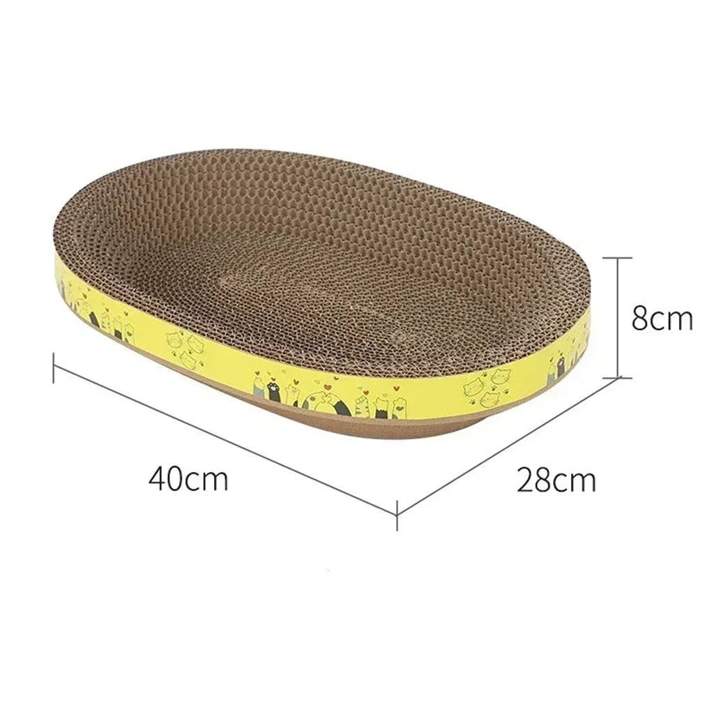Multi-Purpose Cardboard Cat Scratcher