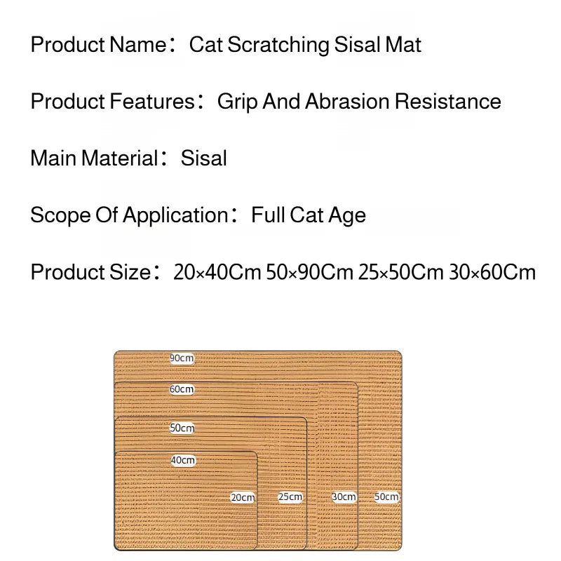 Hemp Cat Scratching Tree