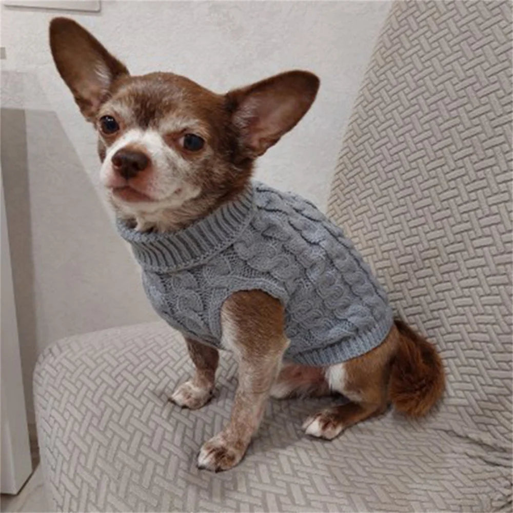 Classic Knit Dog Sweater