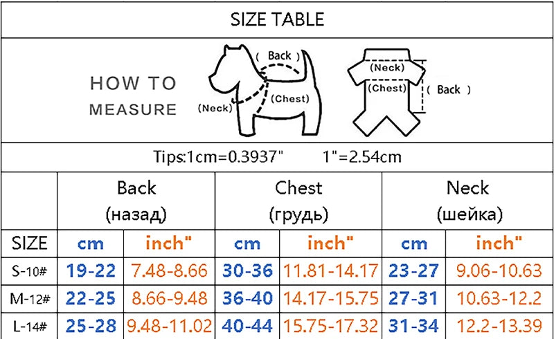 Winter Pet Dog Clothes Super Warm Jacket Thicker Cotton Coat Waterproof