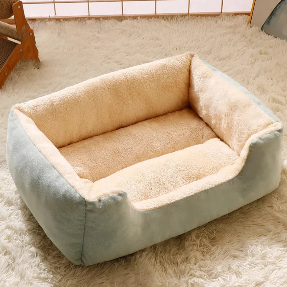 Soft Plush Cat Bed Warm Breathable Sleeping Mat for Indoor Cats