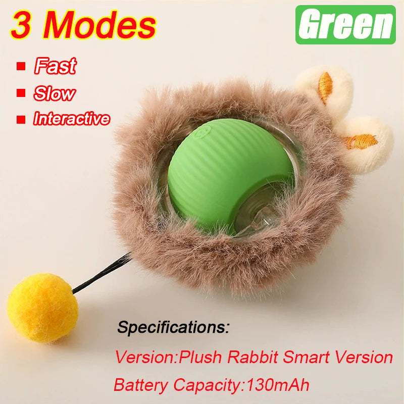 Automatic Interactive Cat Ball Toy | Rechargeable