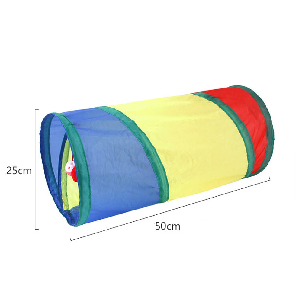 Rainbow Cat Tunnel Toy