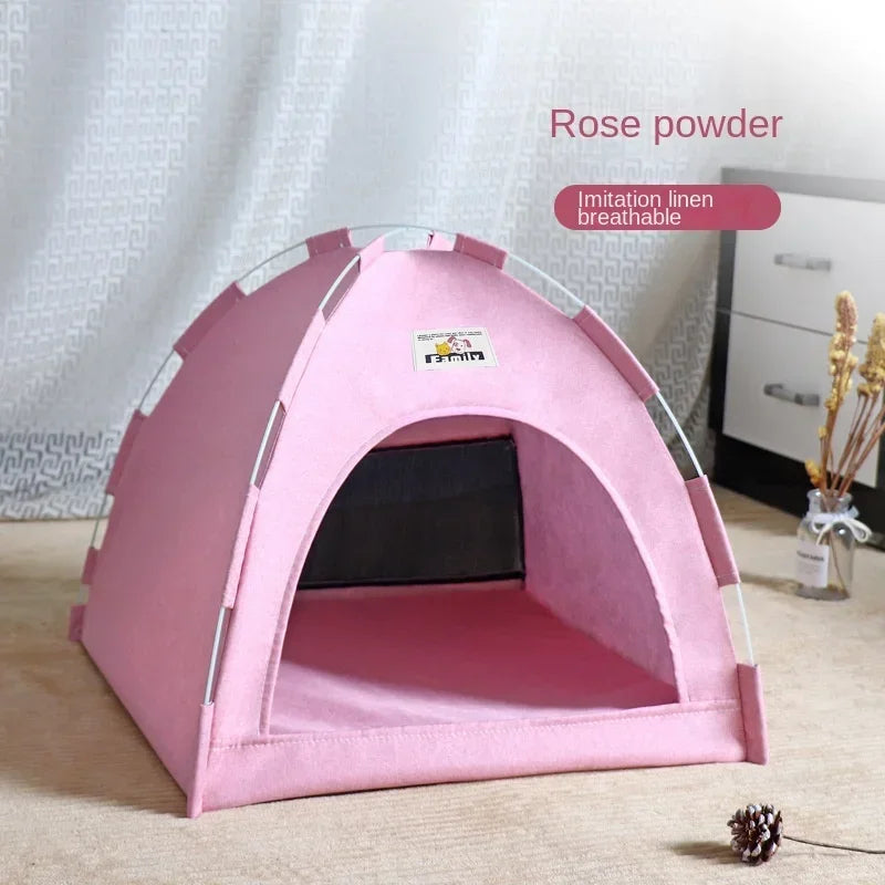 Indoor Cat Cave Bed Warm Pet House for Cats Small Dogs