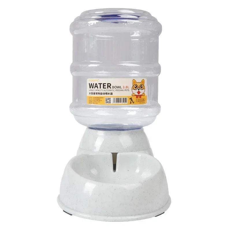 Dog Automatic Feeders Plastic Water Bottle Cat Bowl Feeding