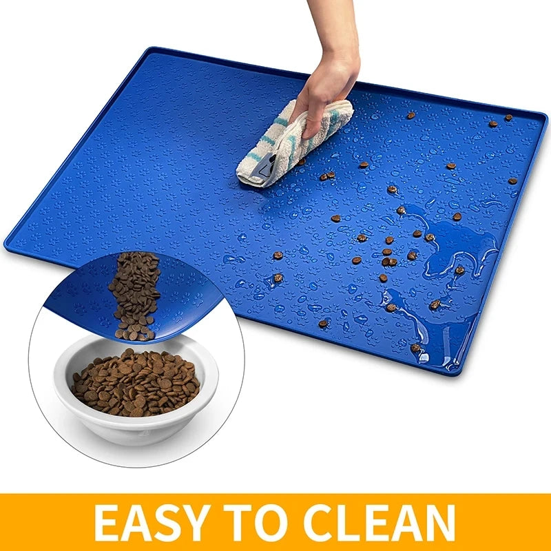 Silicone Pet Feeding Mat for Dogs & Cats